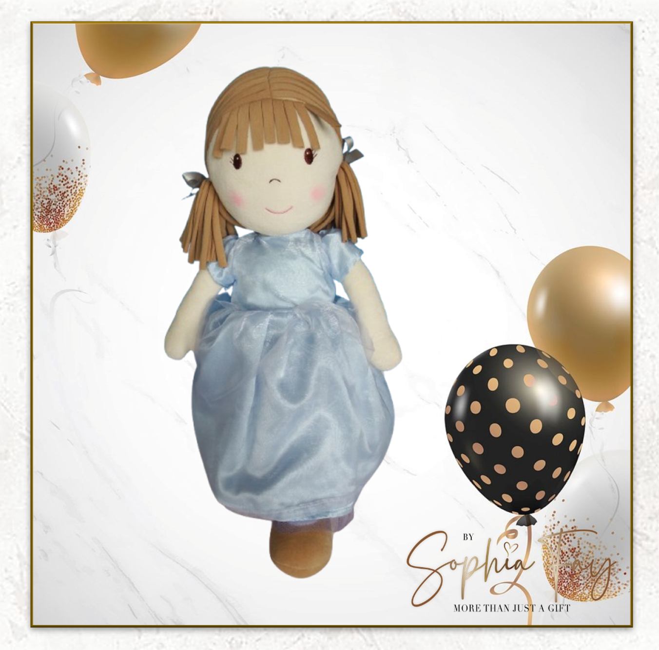 Rag Doll Belle - Blue Party Dress
