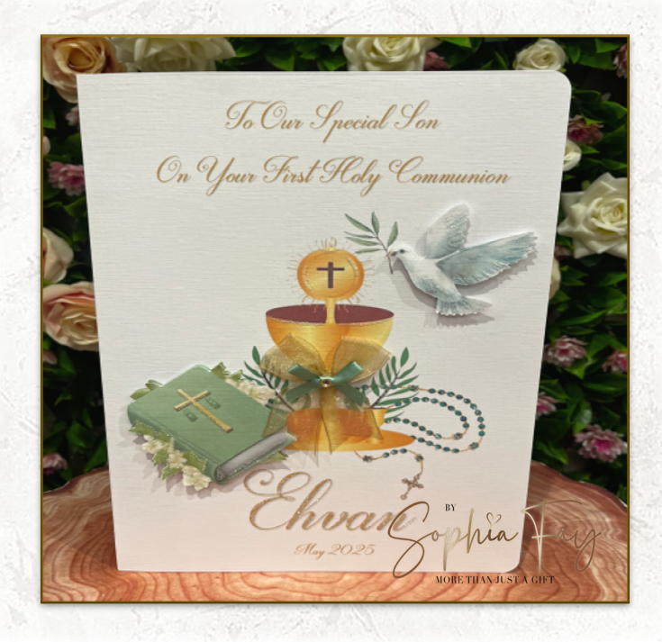 Bible & Rosary - Communion
