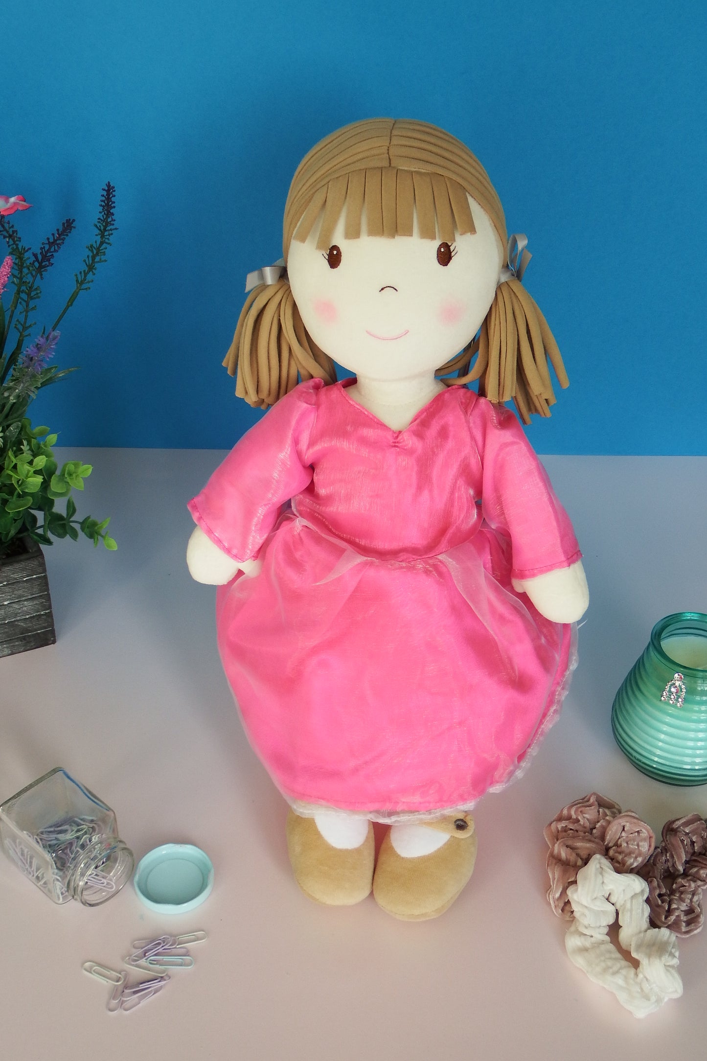 Rag Doll Belle - Pink Party Dress