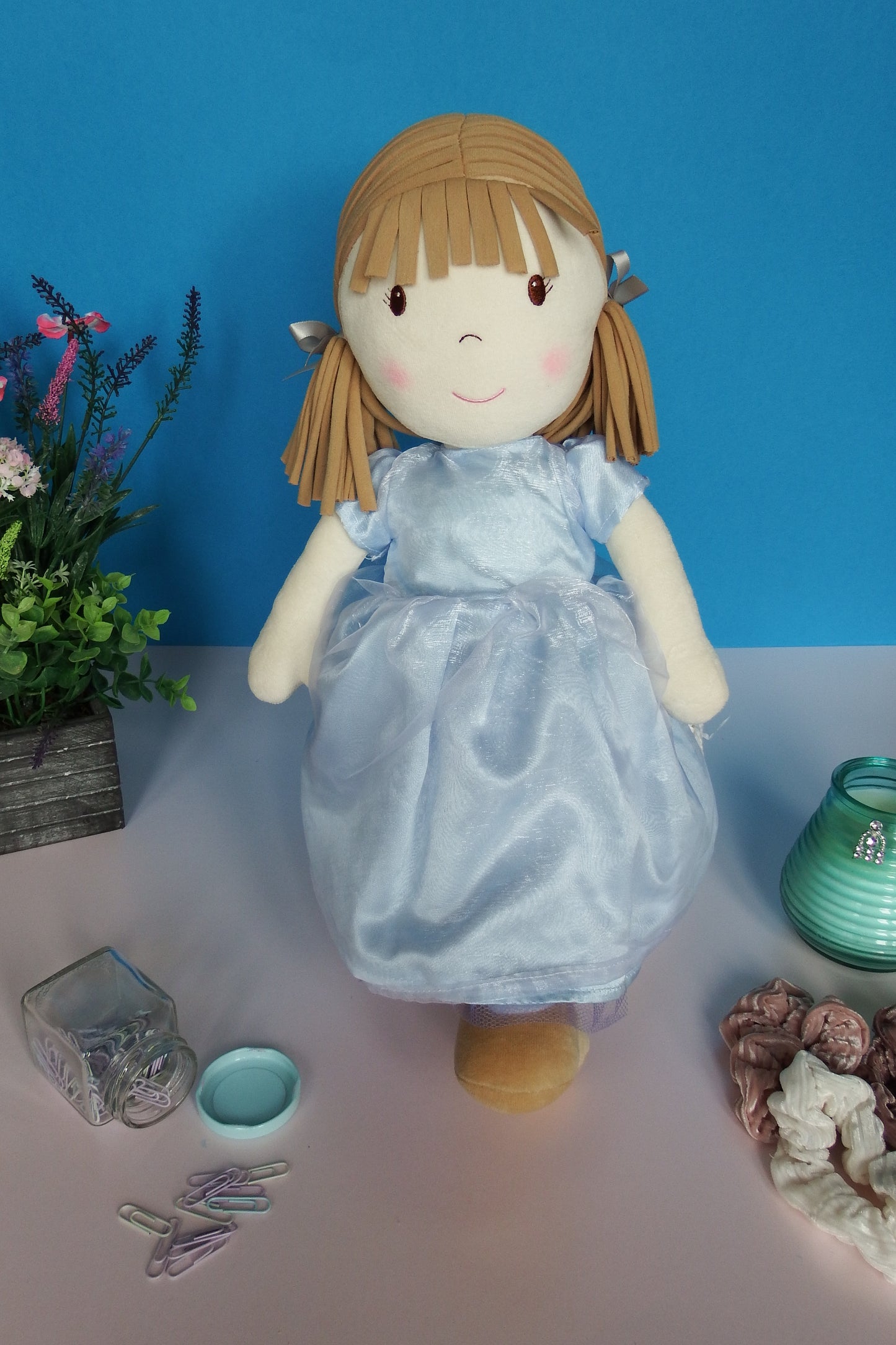 Rag Doll Belle - Blue Party Dress
