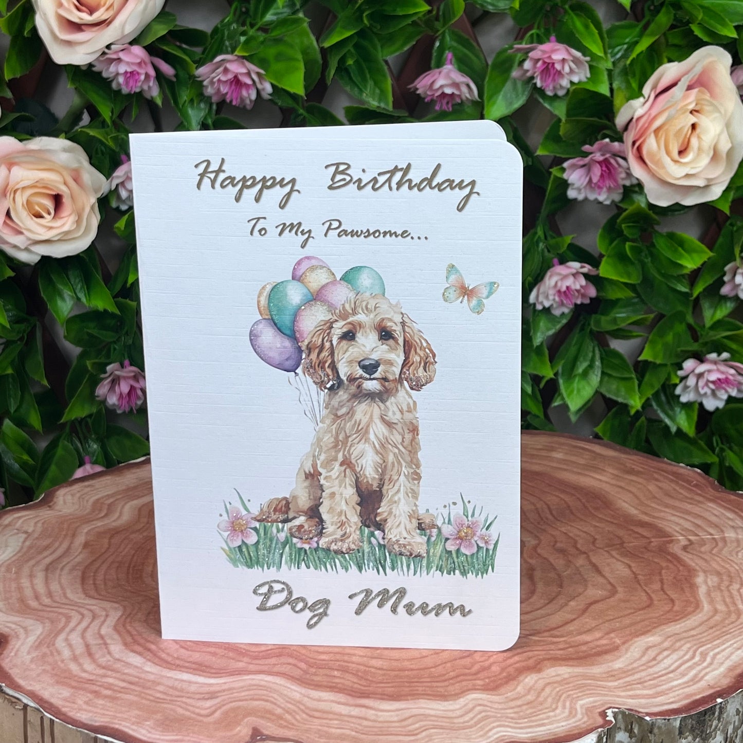 Pawsome Dog Mum Birthday