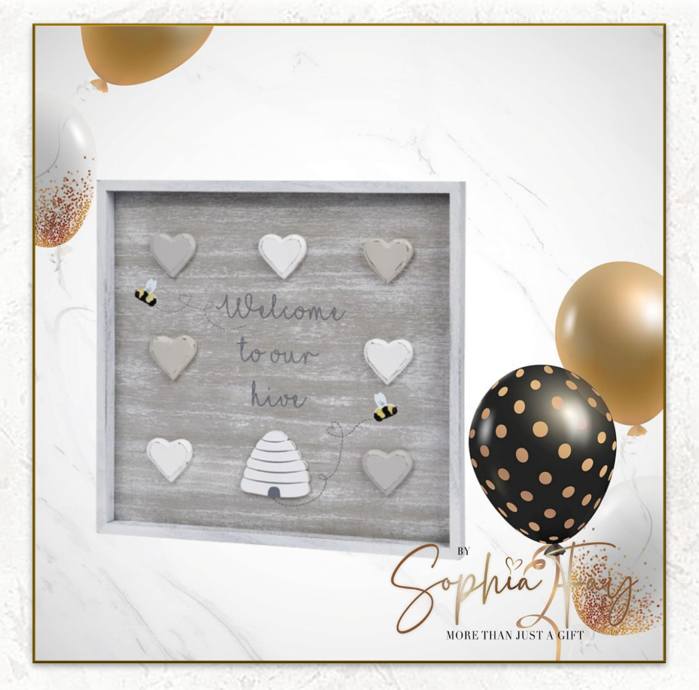 Welcome to our Hive Plaque