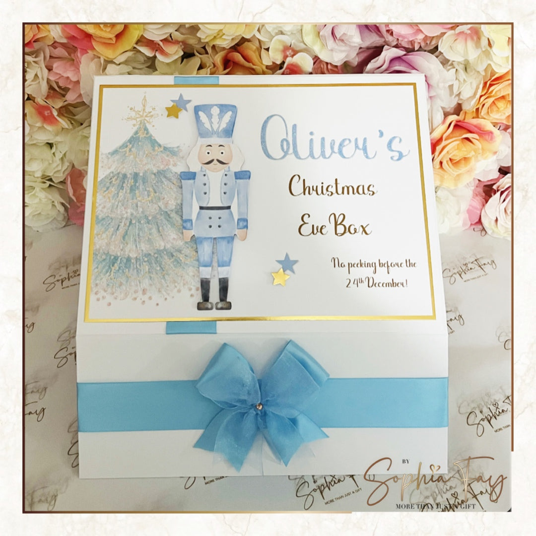 Blue Nutcracker Box