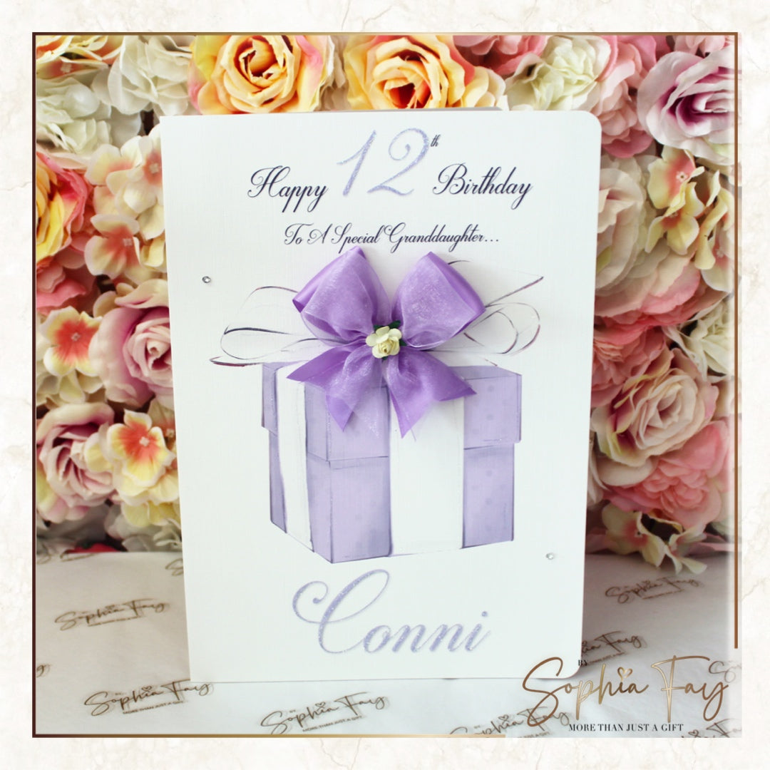 Purple Gift Box Present