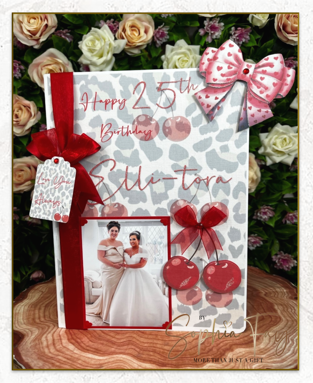 Leopard skin, Cherries & bows