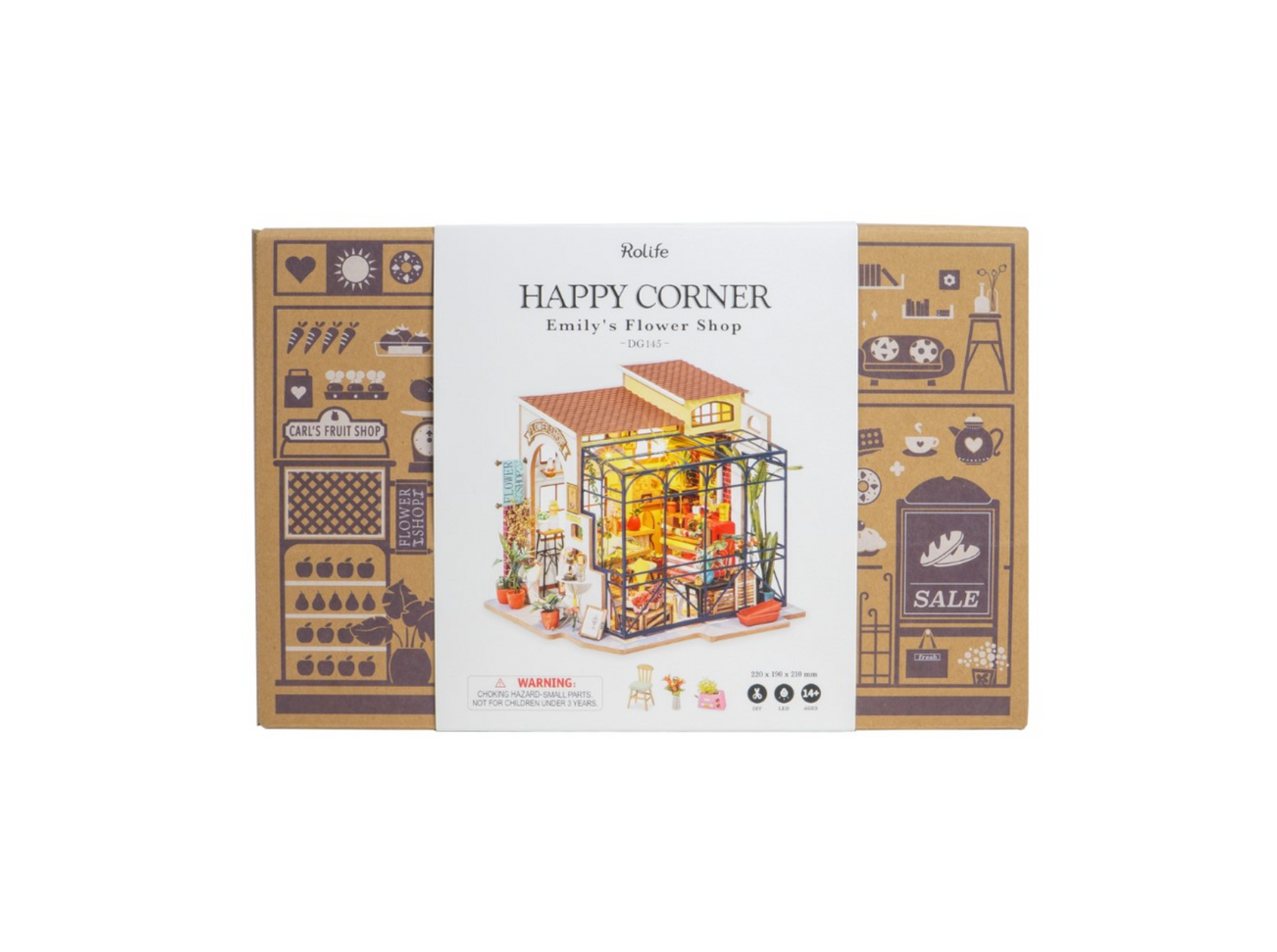 Robotime Emily's Flower Shop DIY Kit