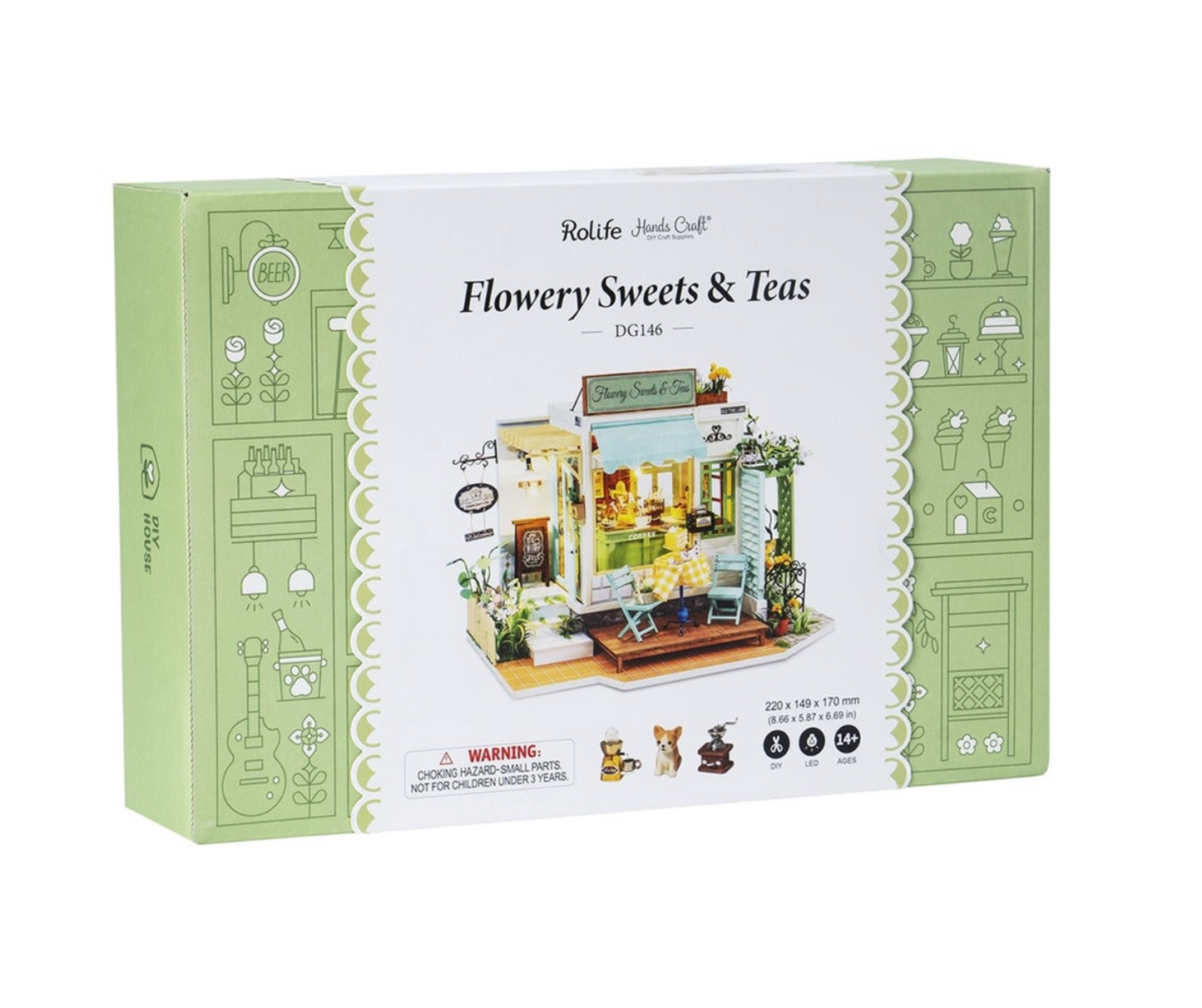 Robotime Flowery Sweets & Teas DIY Kit