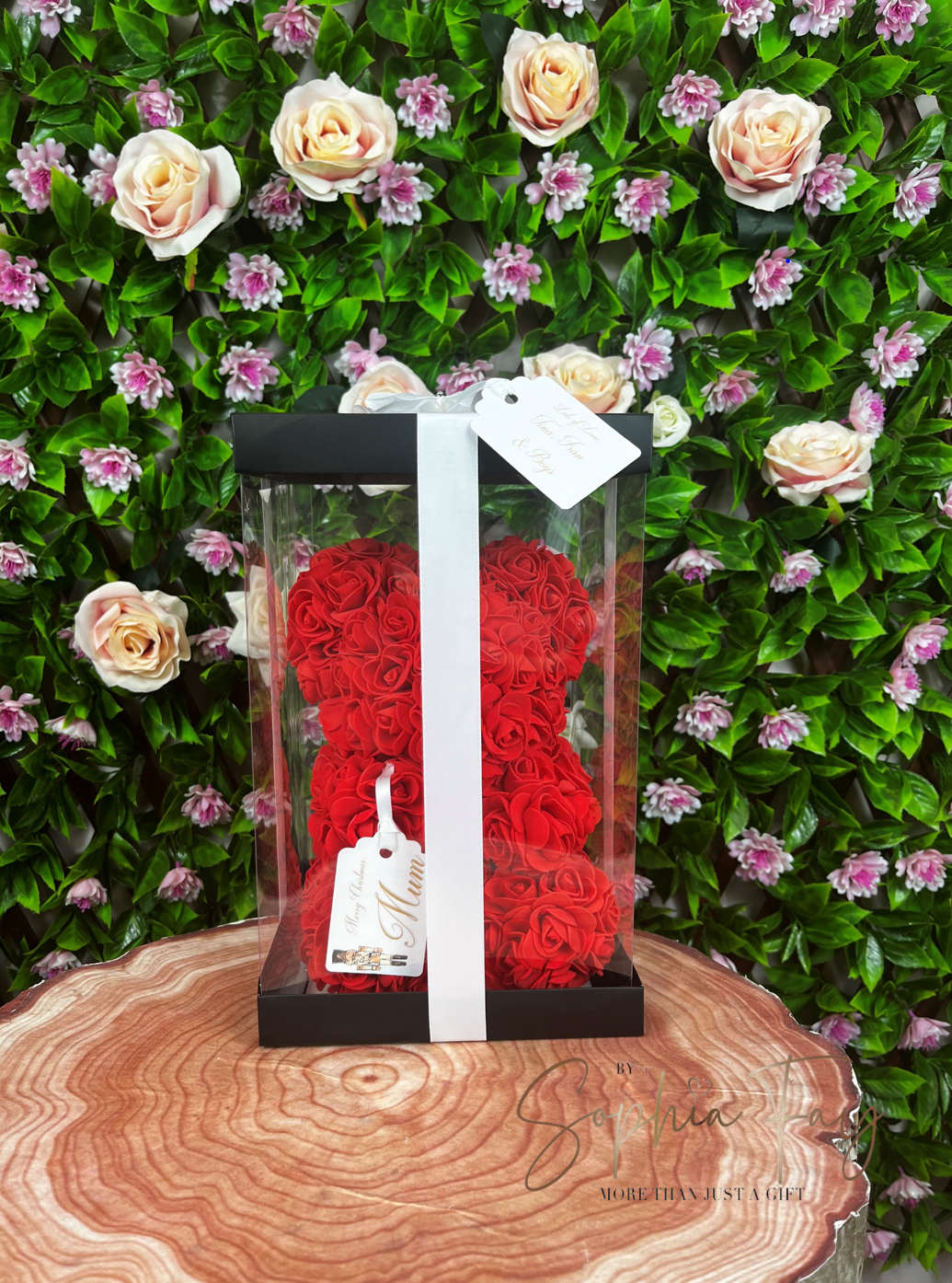 Rose Bear Red - Medium