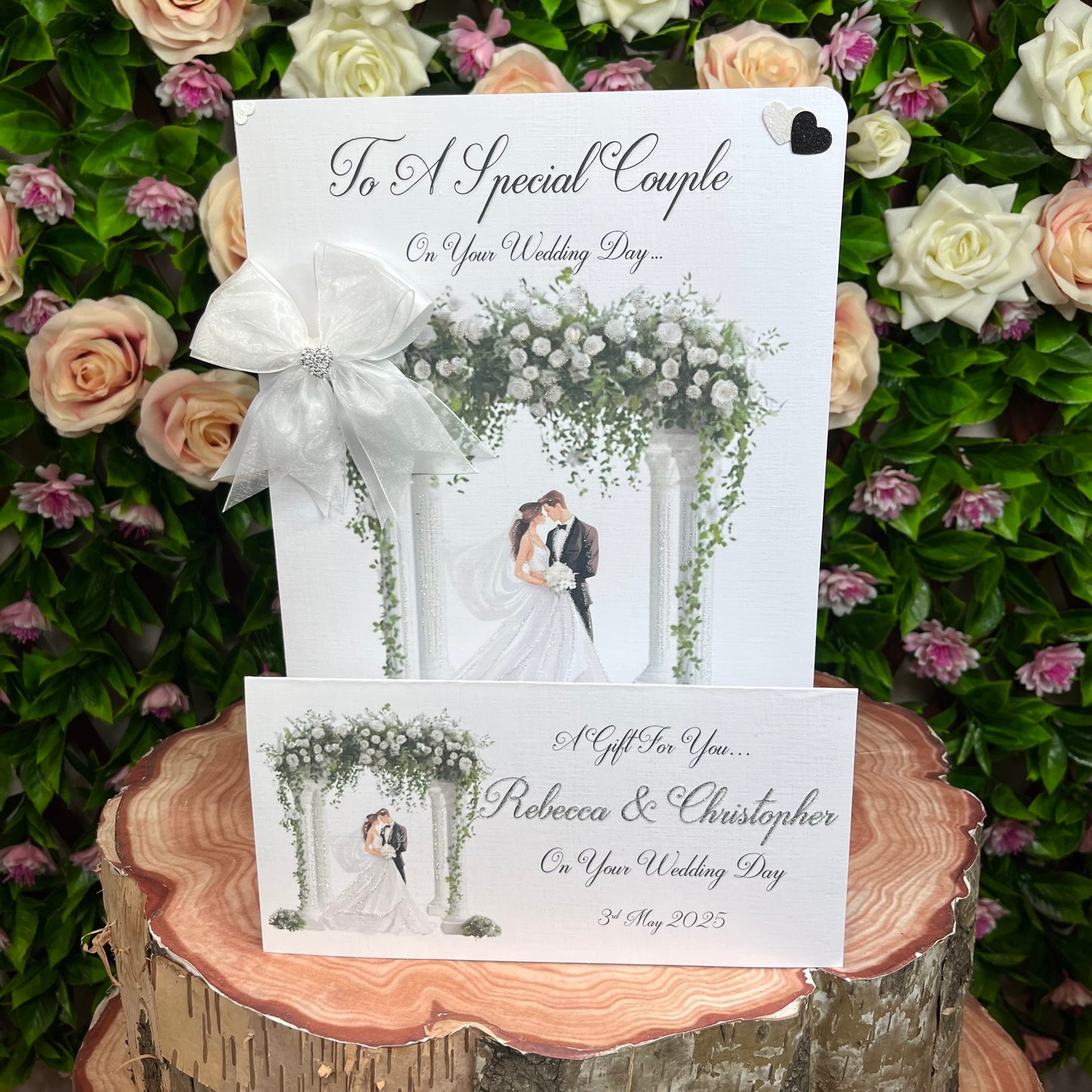 Wedding Arch Bride & Groom