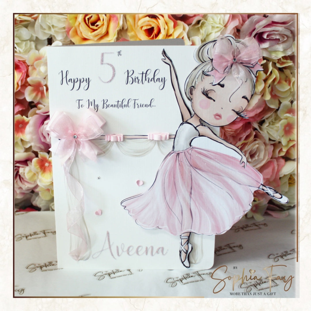 Ballerina Girl - Pop Up
