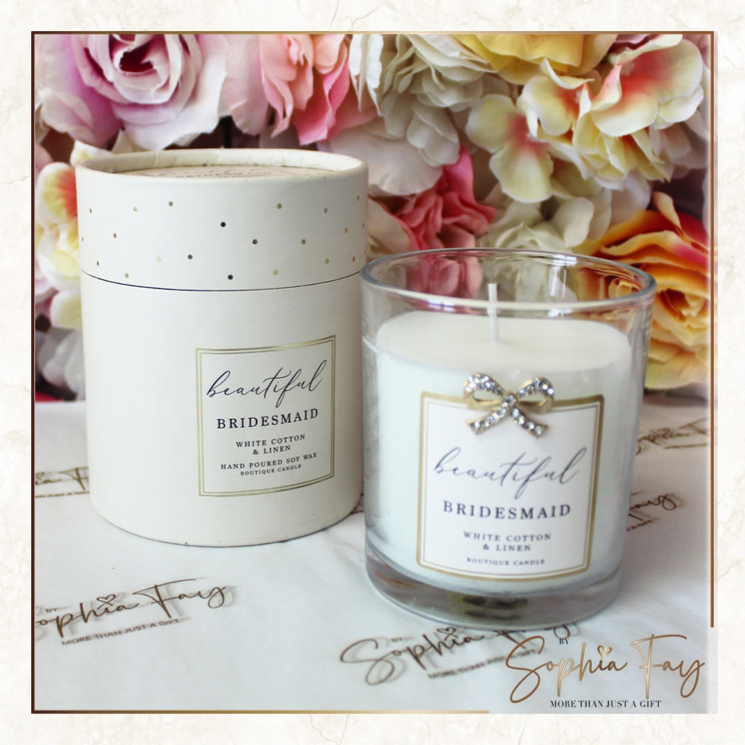 Bridesmaid Candle