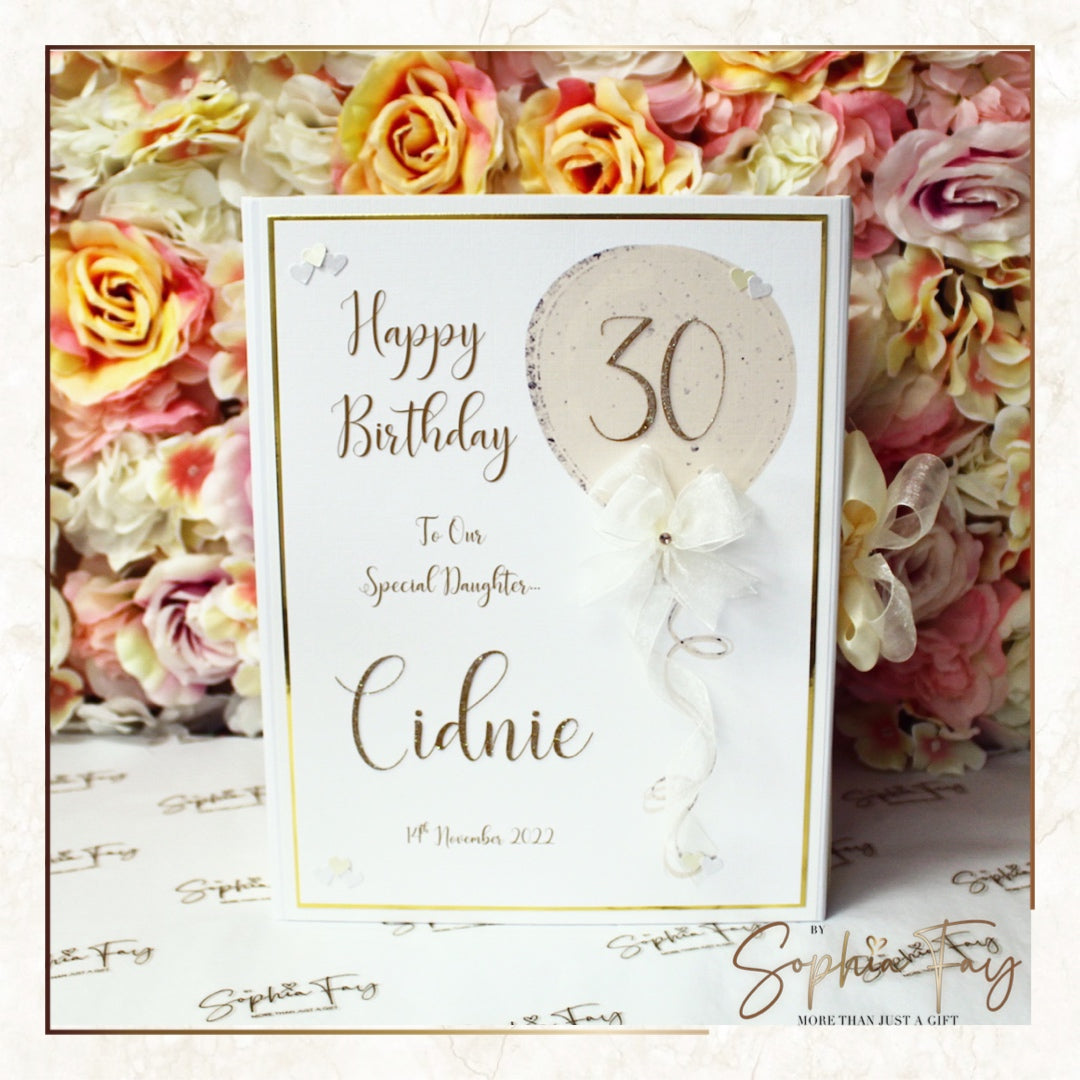 Balloon Full of Wishes Memory Box