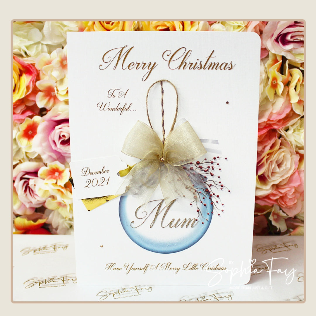 A4 Hanging Bauble - Mum