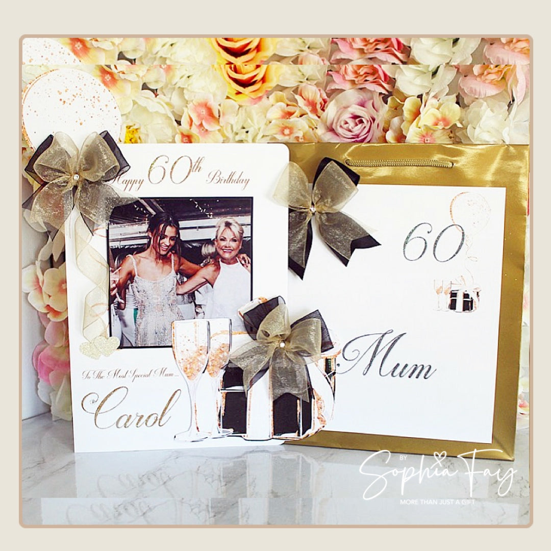Bubbles & Bows - Black & Gold