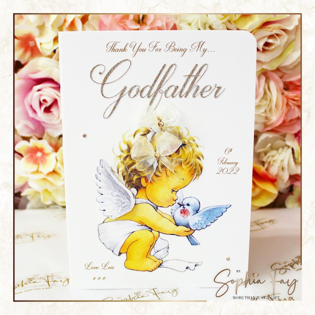 Angel Dove Thank You Godparent