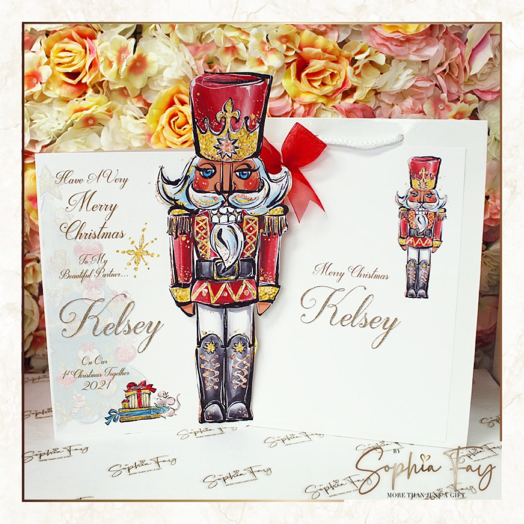 Christmas Red Nutcracker Pop Up