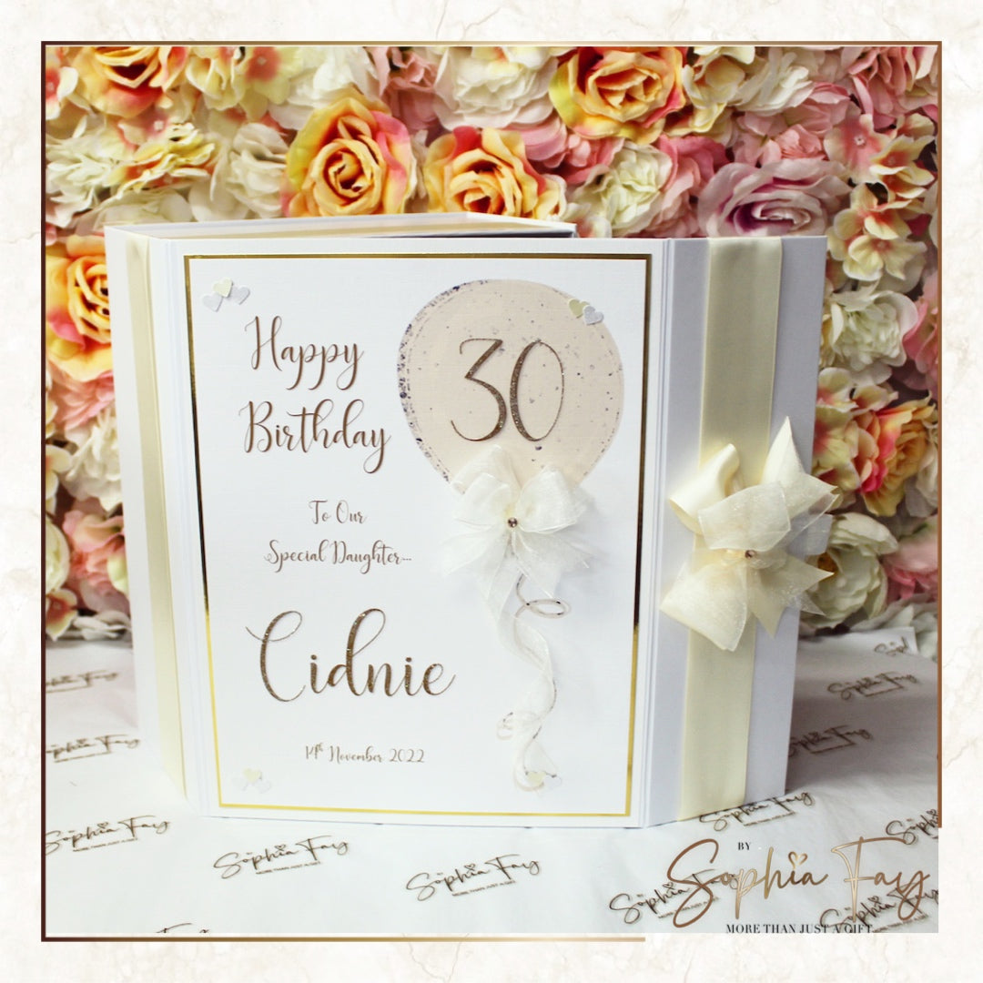 Balloon Full of Wishes Memory Box