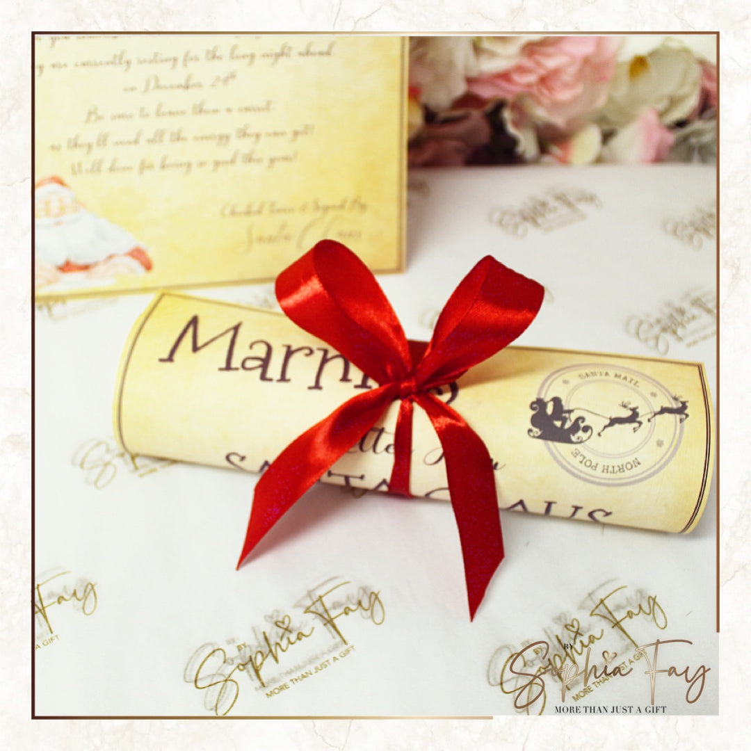 A4 Nice List Letter From Santa