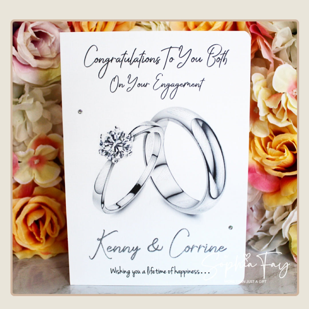 Engagement Silver Rings