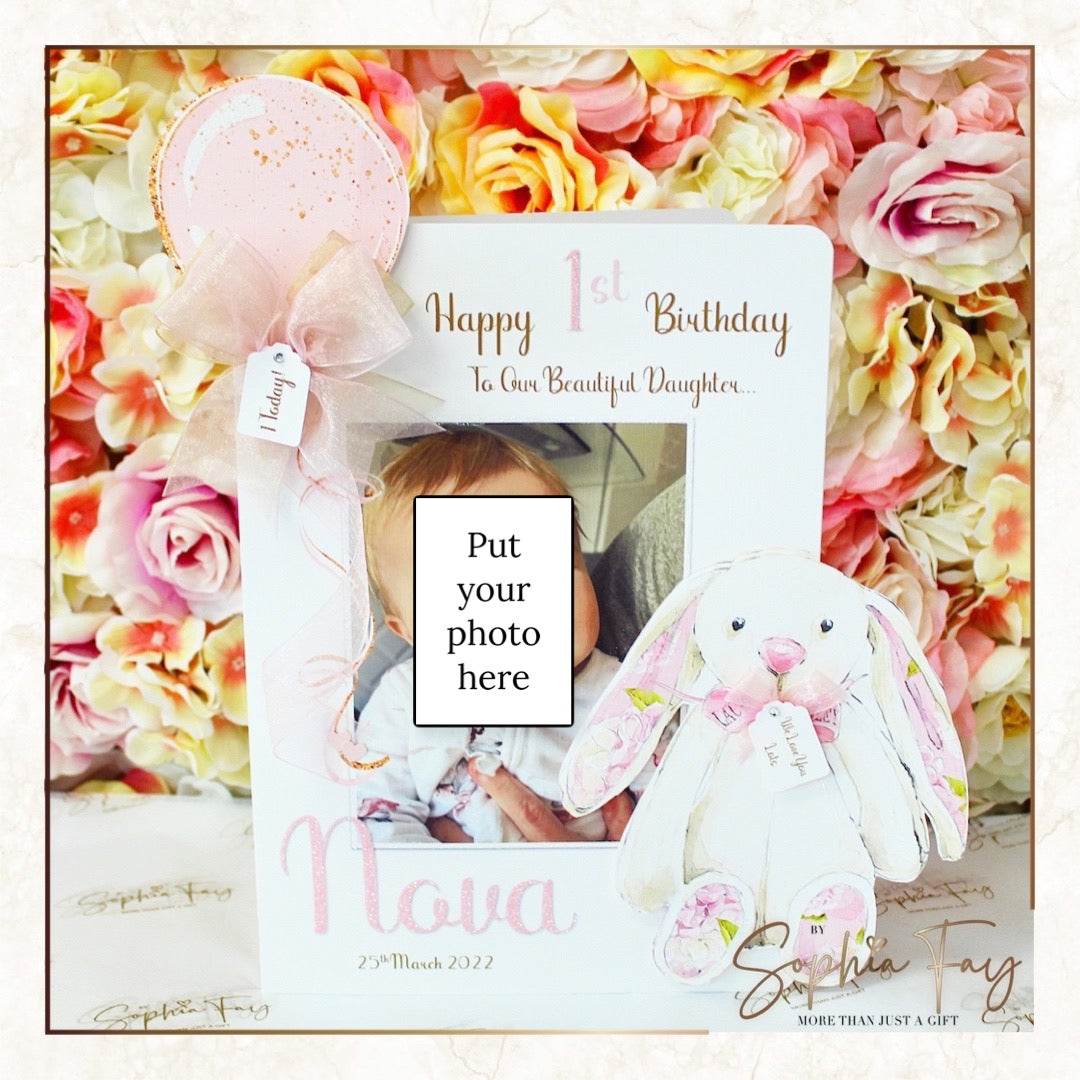 Bunny Teddy Photo Pop Up
