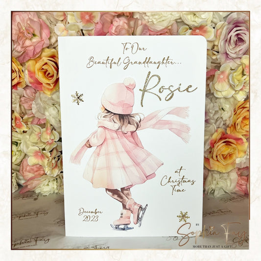 Little Girl Ice Skater