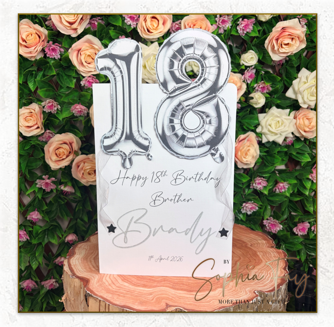 3d Birthday Balloons