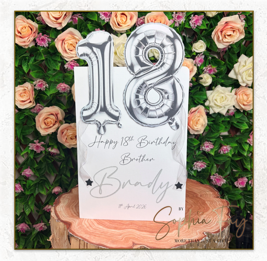 3d Birthday Balloons