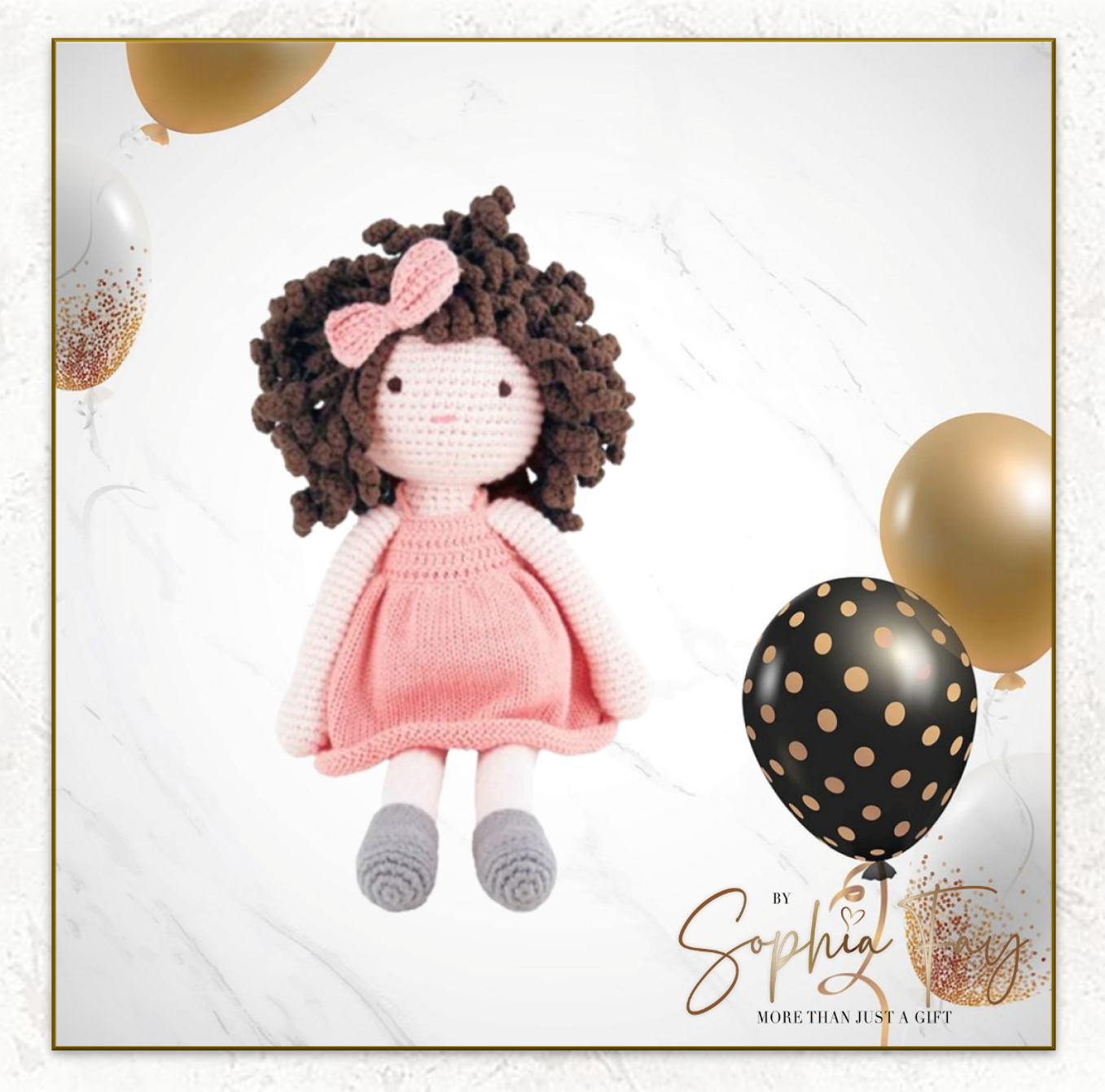 Banbe Crochet Rag Doll - Eliza