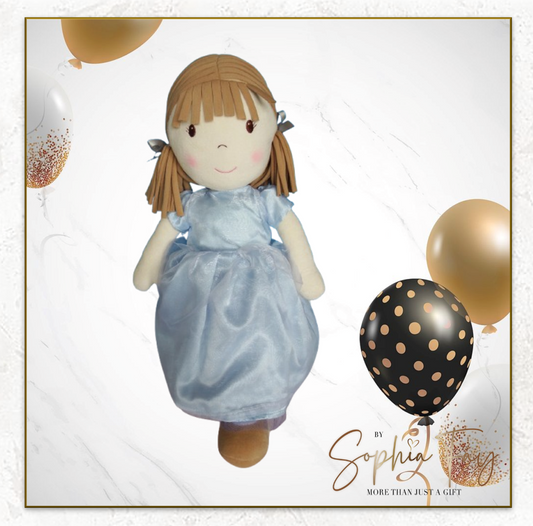 Rag Doll Belle - Blue Party Dress