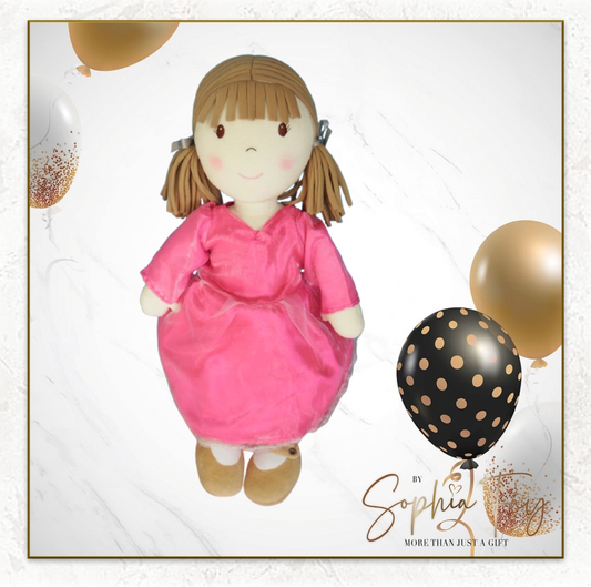 Rag Doll Belle - Pink Party Dress