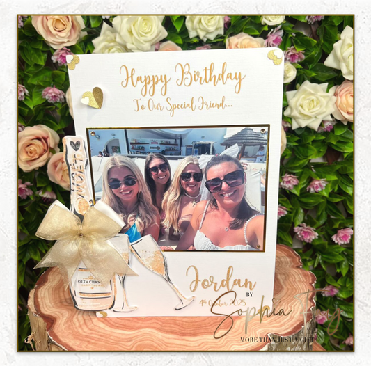 Raise A Glass - Birthday Gold