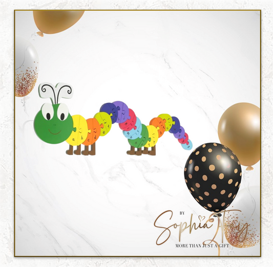 Caterpillar Alphabet jigsaw