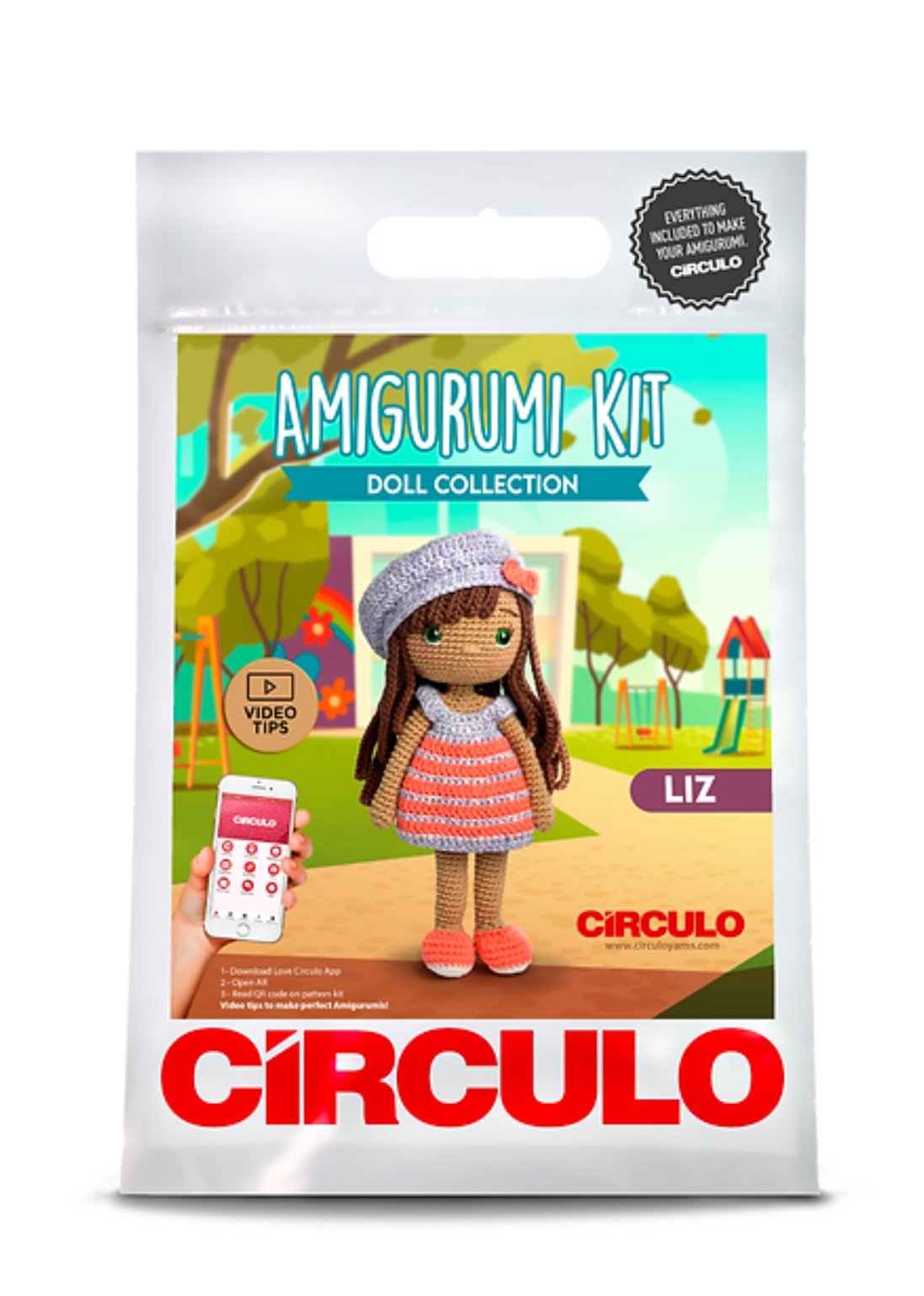 Circulo Amigurumi Kit - Liz