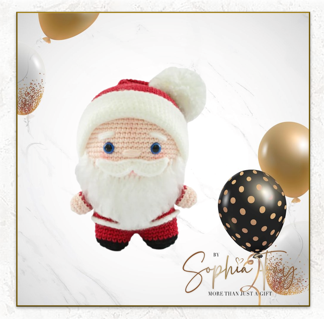 Circulo Amigurumi Kit - Santa