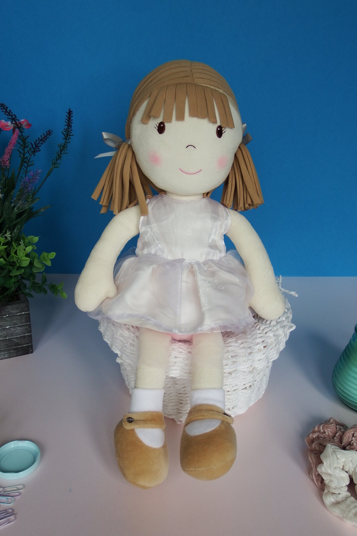 Rag Doll Belle - Pale pink ballet dress