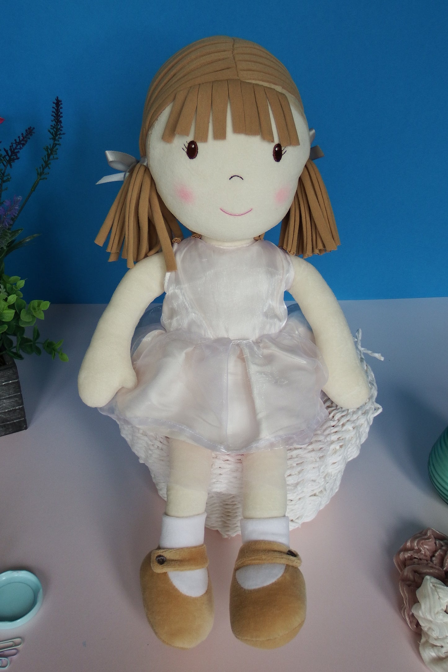 Rag Doll Belle - Pale pink ballet dress