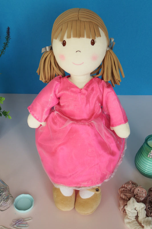 Rag Doll Belle - Pink Party Dress