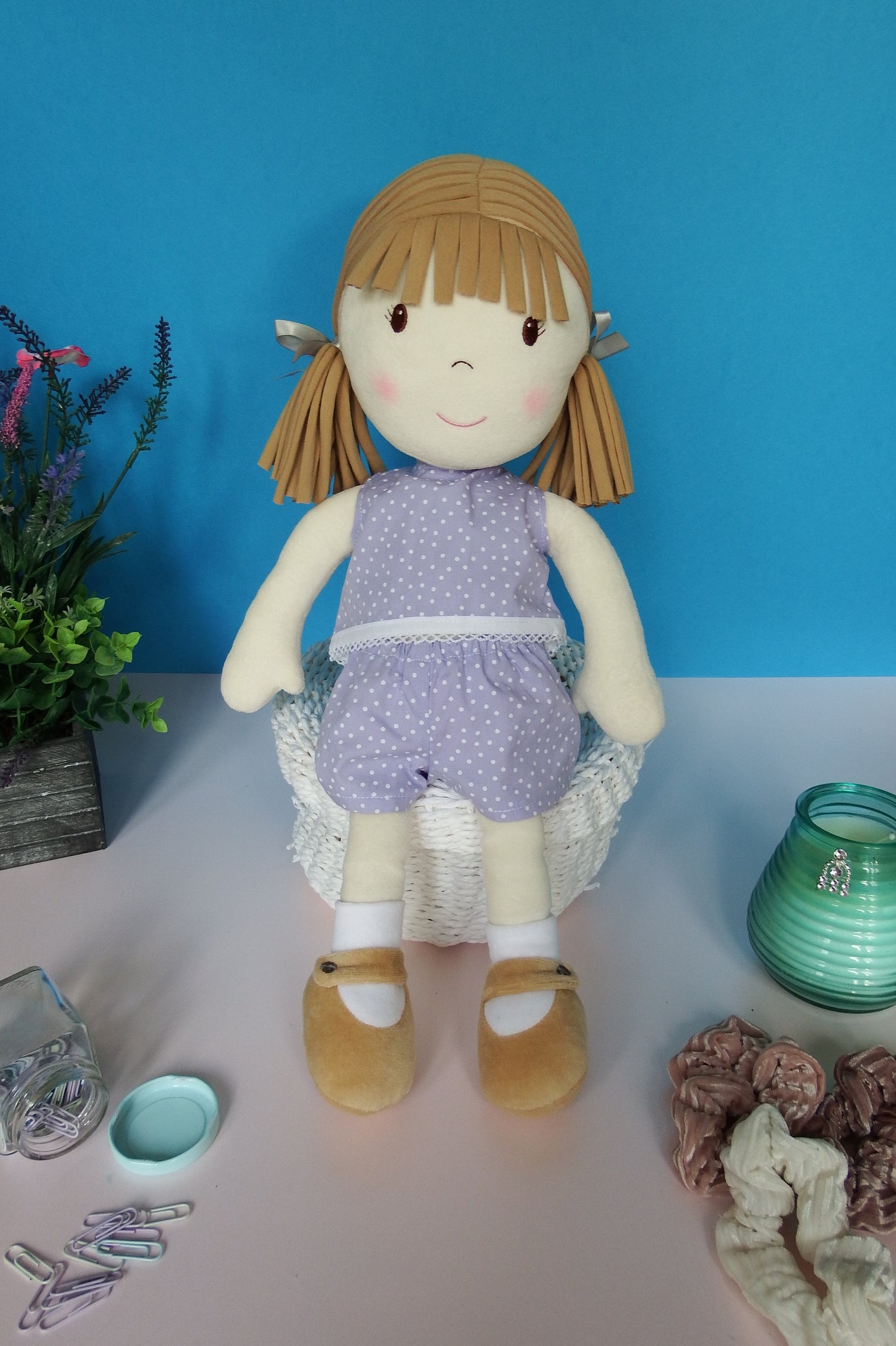 Rag Doll Belle - Lilac Shorts and Top