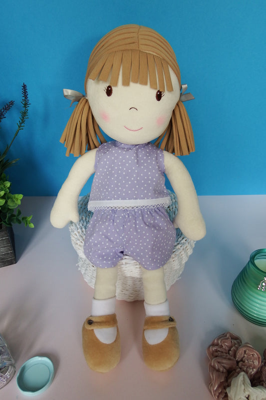 Rag Doll Belle - Lilac Shorts and Top