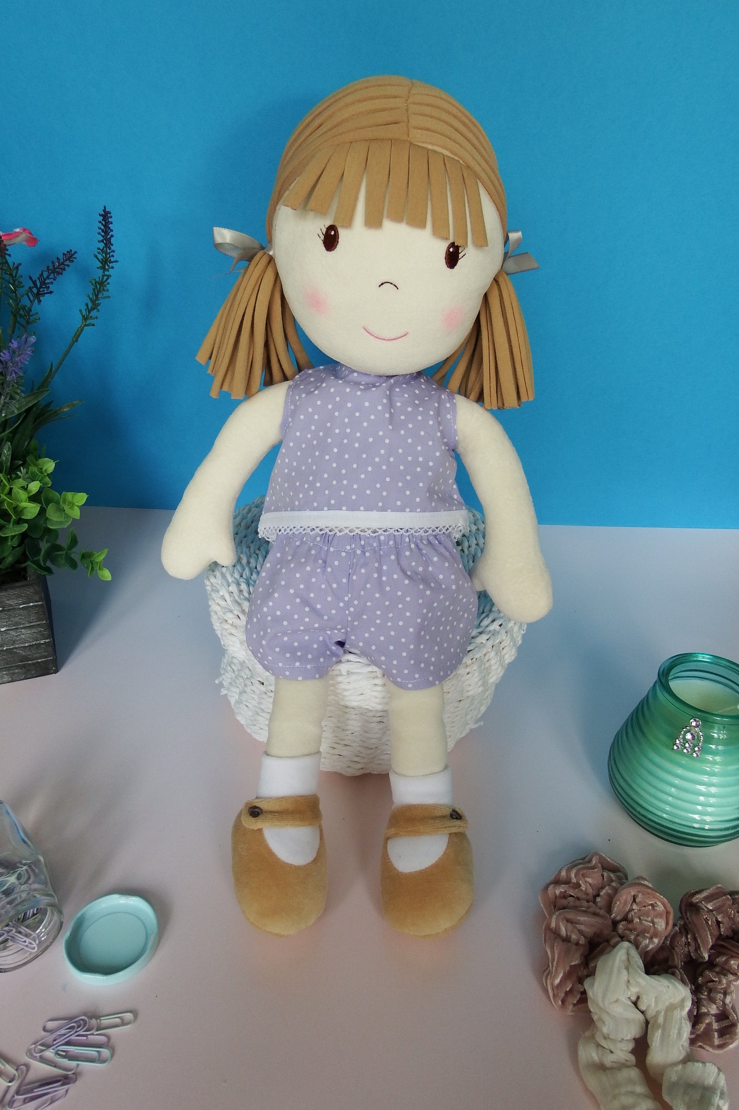 Rag Doll Belle - Lilac Shorts and Top