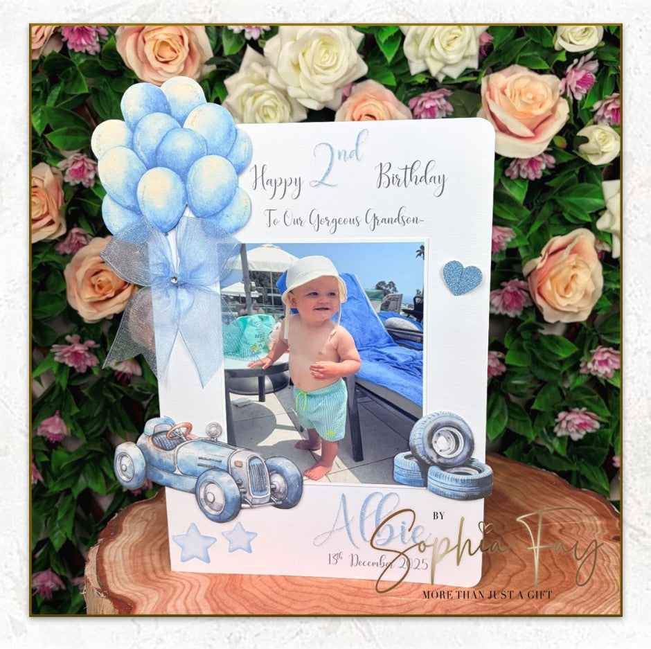 Going Racing Photo Card