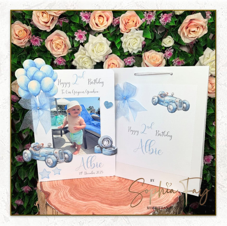 Going Racing Photo Card