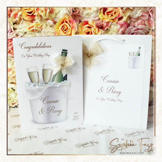 Wedding Champagne Bucket - Colour