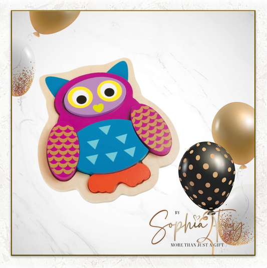 Owl Wooden Mini Jigsaw