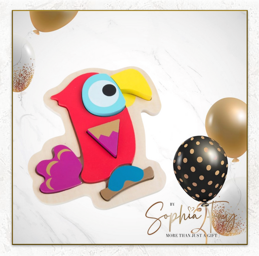 Parrot Wooden Mini Jigsaw
