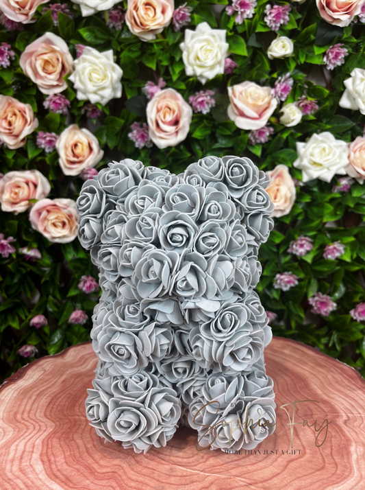 Rose Bear Silver - Medium