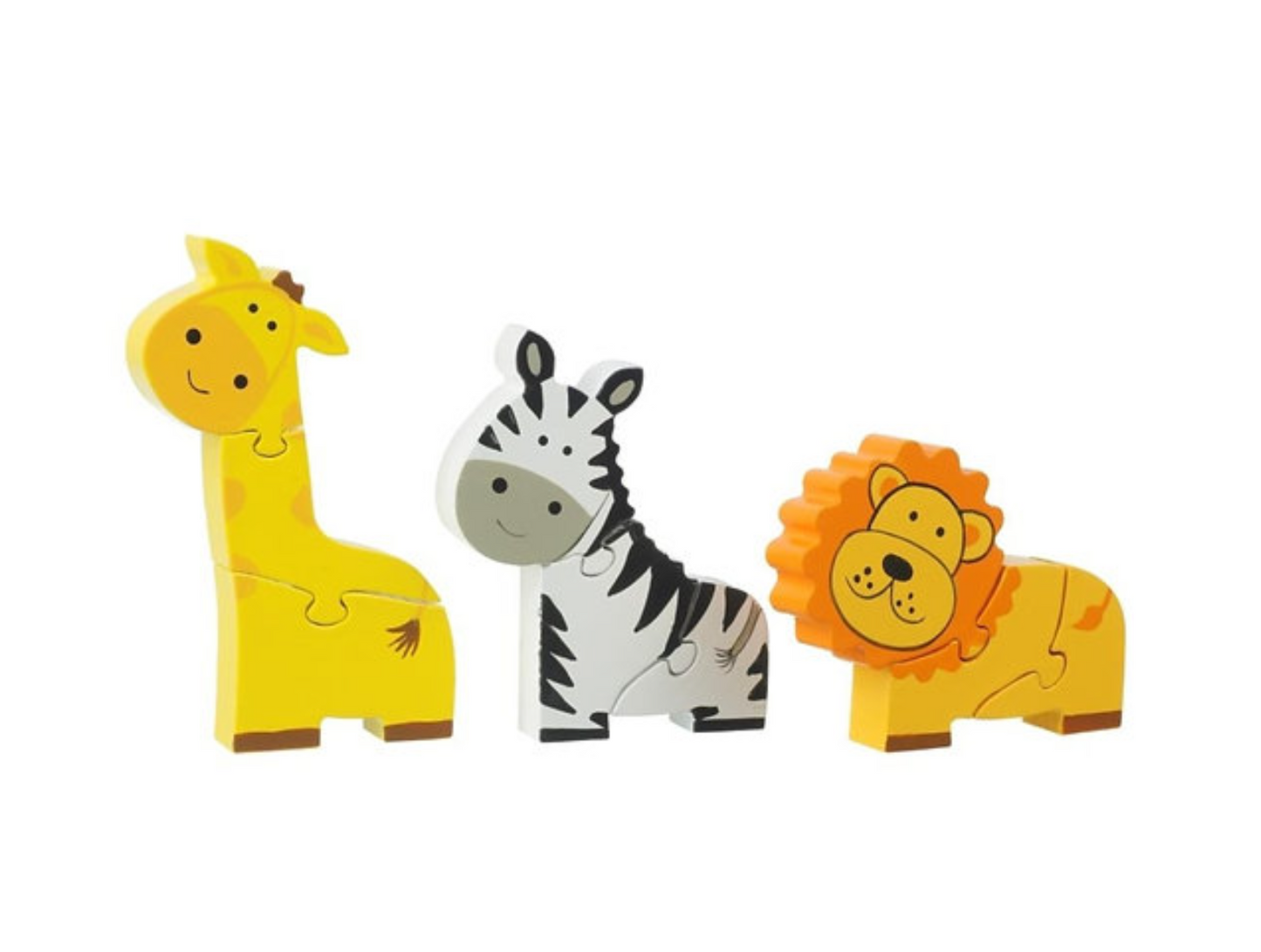 Safari Wooden Mini Jigsaw