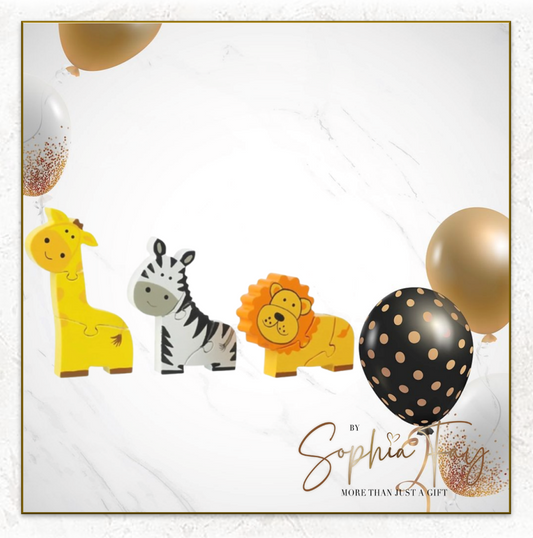 Safari Wooden Mini Jigsaw
