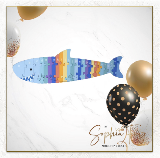 Shark Alphabet Jigsaw Puzzle