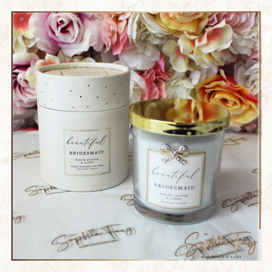 Bridesmaid Candle